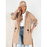 DStreet Kurtka damska parka CIVIT beżowa | ePonuda.com