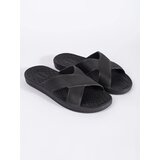 Shelvt Men's black pool slippers | Shoptok.si