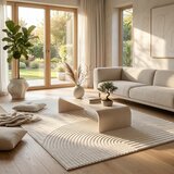 ESTE Kremno bela preproga 200x290 cm Whirl – | Shoptok.si
