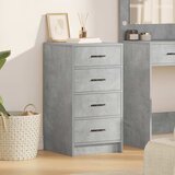  Kreveta s ladicama Beton siva 40 x 41 x 75 cm Konstruirano drvo | shoptok.hr