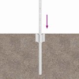  Stup za ogradu 44 pcs Srebrno 120 cm Čelik | shoptok.hr