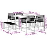  9-dijelni vrtni blagovaonski set od poliratana | shoptok.hr