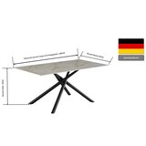 XXXL Jedilna Miza Terence, Keramika, 180x90 Cm | Shoptok.si