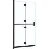  Sklopiva pregrada za tuširanje prozirna ESG staklo 100 x 190 cm | shoptok.hr