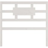  Posteljno vzglavje belo 105,5x4x100 cm trdna borovina, (20933605) | Shoptok.si