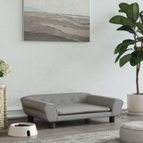 vidaXL Krevet za pse svjetlosivi 70 x 48 x 22 cm baršunasti Cijene