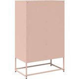vidaXL Visoka komoda ružičasta 100,5x39x107 cm od čelika | shoptok.hr