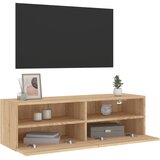  Zidni TV ormarić boja hrasta 100 x 30 x 30 cm konstruirano drvo | Eponuda.ba