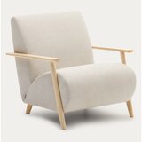 Kave Home Bež/krem fotelja od šenila Meghan – | shoptok.hr