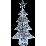 vidaXL Božično drevo med 160 LED Hladno bela 150 cm Akril | Shoptok.si