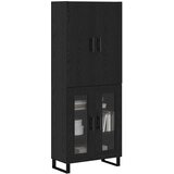  Highboard 2 pcs Crni hrast 69,5 x 34 x 180 cm | Eponuda.ba