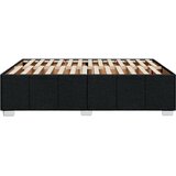  Okvir za krevet bez madraca crni 160x200 cm od tkanine | shoptok.hr