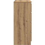 vidaXL Komoda s ladicama Artisan hrast 71x35x84 cm izrađeno drvo | shoptok.hr