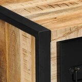 vidaXL Bivak 50x35x70 cm Masivni neobdelan les Mango | Shoptok.si