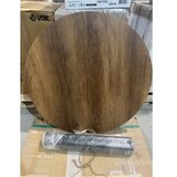Hanah home Trpezarijski sto Oliver Walnut Black OUTLET Slike