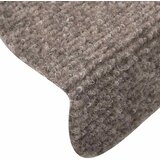  Prostirke za stepenice, samoljepljive, 30 kom., 65x21x4 cm, bež, poluokrugle, velike | shoptok.hr