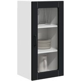  Zidni stakleni ormarić LUCCA 2 pcs Crna 40 x 31 x 80 cm | Eponuda.com