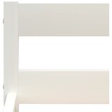  Okvir za krevet od masivne borovine bijeli 90 x 200 cm | Eponuda.ba