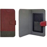 Max Mobile Univerzalna preklopna torbica za mobitel 5,2"–5,7", Slide Sticker, crveno-siva | shoptok.hr