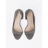 GOODIN Gray suede stiletto sandals | shoptok.hr