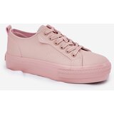 Big Star Women's Platform Sneakers Made Of Eco Leather | Shoptok.si