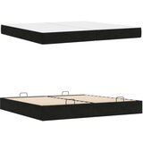  Okvir kreveta s madracem s madracem 2 pcs Crna Baršun | shoptok.hr