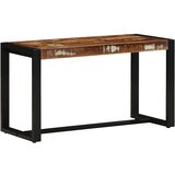 vidaXL Višebojna klupa 80x35x45 cm Obrađeno puno drvo | shoptok.hr