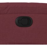  Naslonjač od tkanine crvena boja vina | shoptok.hr