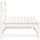  Sofa bijela 70 x 70 x 67 cm od masivne borovine | shoptok.hr