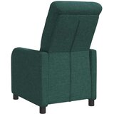  Fotelja s nagibom Tamnozelena Tkanina | shoptok.hr