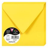 Clairefontaine kuverte Pollen 140x140mm 120gr intensive yellow 1/20 | shoptok.hr