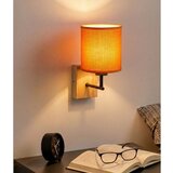  Brilagi - Zidna lampa NUBILA WOOD 1xE27/25W/230V hrast/crna/narandžasta | Eponuda.com