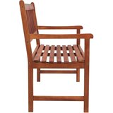  Klupa s jastukom 120 cm od masivnog bagremovog drva | shoptok.hr