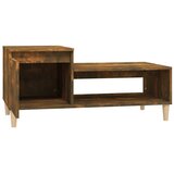  Stolić za kavu boja hrasta 100x50x45 cm konstruirano drvo | shoptok.hr