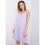 Fashion Hunters Lilac dress with straps Polinne OH BELLA
