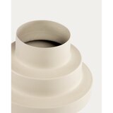 Kave Home Bež čelična vaza (visina 23 cm) Velia – | shoptok.hr