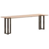  Noge za konzolni stol T-oblika 2 kom Crne 25x28x(72-73) cm Čelik | Eponuda.com