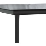  5-dijelni vrtni blagovaonski set sivi od poliratana Siva 160 x 80 x 74 cm | shoptok.hr
