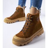 Big Star Brown leather boots | shoptok.hr