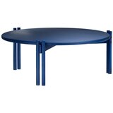 Karup Design Plavi okrugao stolić za kavu od masivnog bora ø 80 cm Sticks – | shoptok.hr