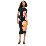 Desigual Haljina crna | shoptok.hr