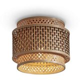 Good&Mojo črna/v naravni barvi stropna svetilka z bambusovim senčnikom ø 25 cm bhutan – | Shoptok.si