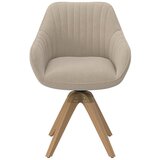 Bessagi Home Naslanjač Sally, Bež, Vrtljiv | Shoptok.si