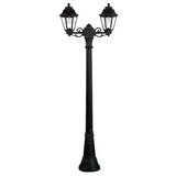 Fumagalli Stubna lampa crna GIGI/BISSO/ANNA 2L IP55 2xE27 LED 8.5W CCT 2700-4000-6500K - sijalica uključena uz proizvod E22.156.S20.V1K Cene