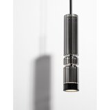 Nova Luce Siva staklena LED viseća svjetiljka ø 8 cm Bento – | shoptok.hr