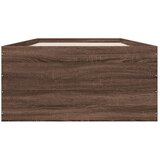  Okvir za krevet smeđi hrast 100 x 200 cm konstruirano drvo | Eponuda.ba