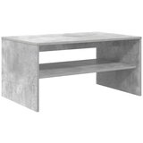 Klubska miza Betonsko siva 80 x 50 x 40 cm Konstruiran les, (5000120383) | Shoptok.si
