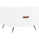  Stolići za kavu 2 kom sjajni bijeli 50x50x40 konstruirano drvo | shoptok.hr