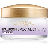 L´Oréal Paris Hyaluron Specialist vlažilna krema za zapolnitev SPF 20 50 ml