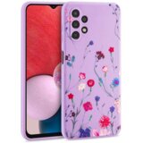 Onasi liquid silikonski ovitek Pomlad za Samsung Galaxy A13 LTE A135 - vijola Cene